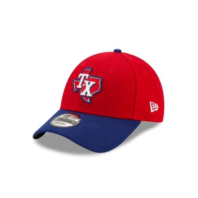 Black Texas Rangers Hat - New Era MLB The League Alt 3 9FORTY Adjustable Caps USA9867052